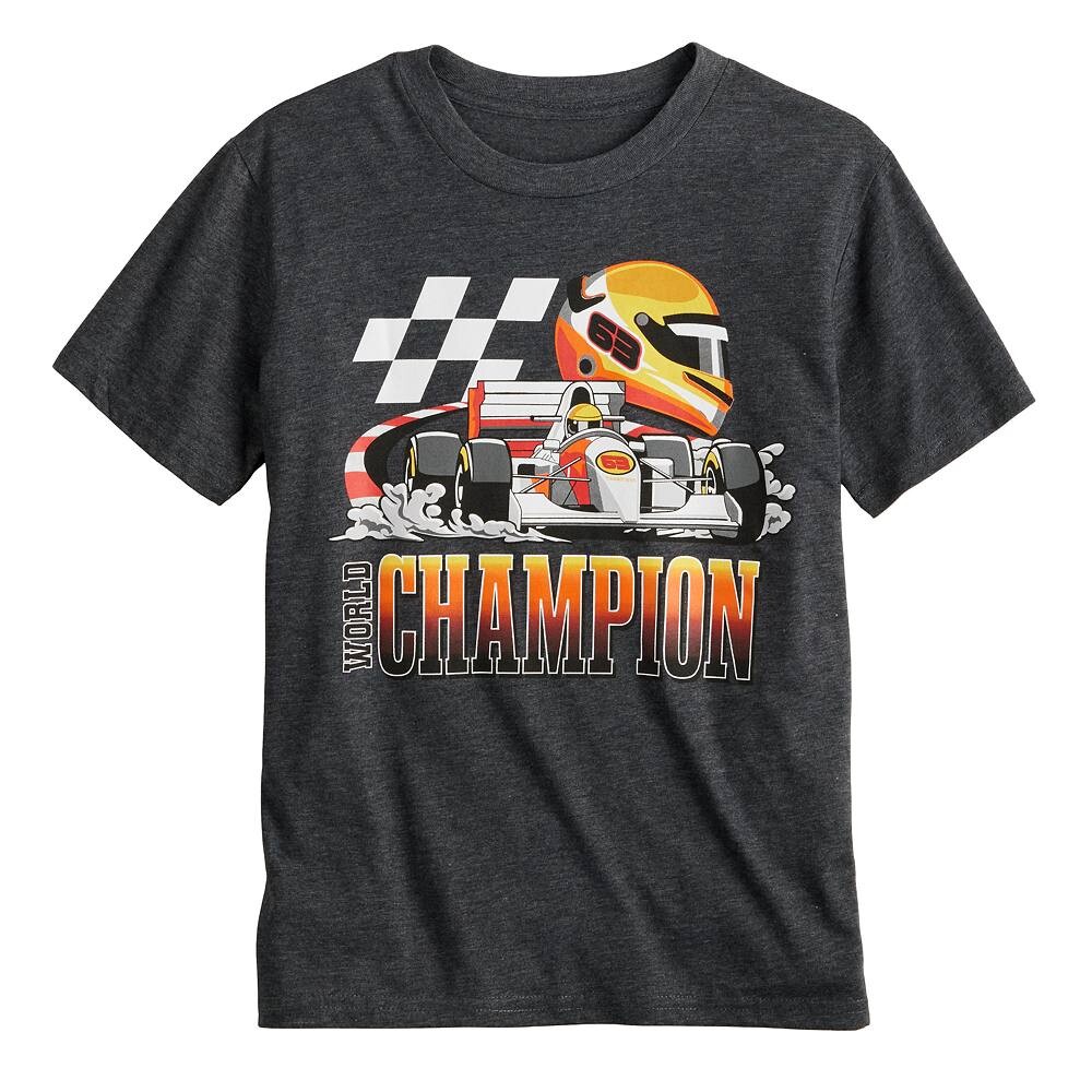 Футболка с рисунком Champion Racing для мальчиков 8–20 лет Licensed Character, цвет Charcoal Heather
Футболка с рисунком Champion Racing для мальчиков 8–20 лет Licensed Character, цвет Charcoal Heather