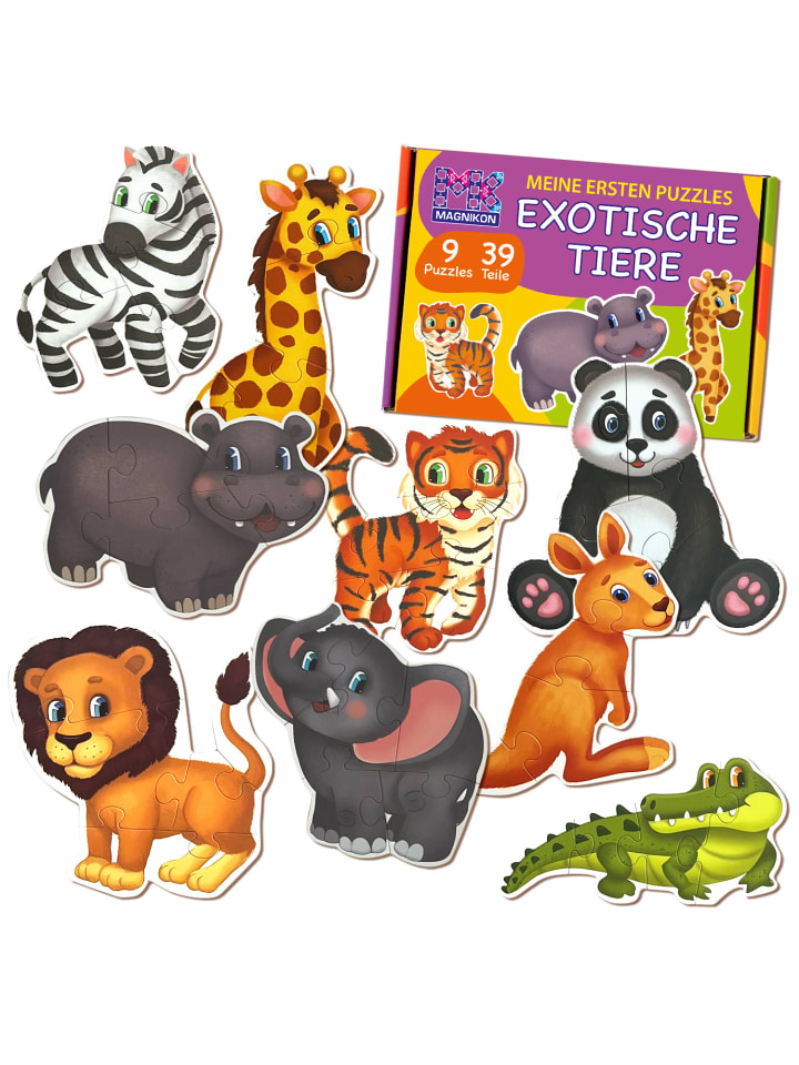 Мои первые пазлы: пазлы из 4 и 5 деталей - для детей от 18 месяцев
Мои первые пазлы: пазлы из 4 и 5 деталей - для детей от 18 месяцев