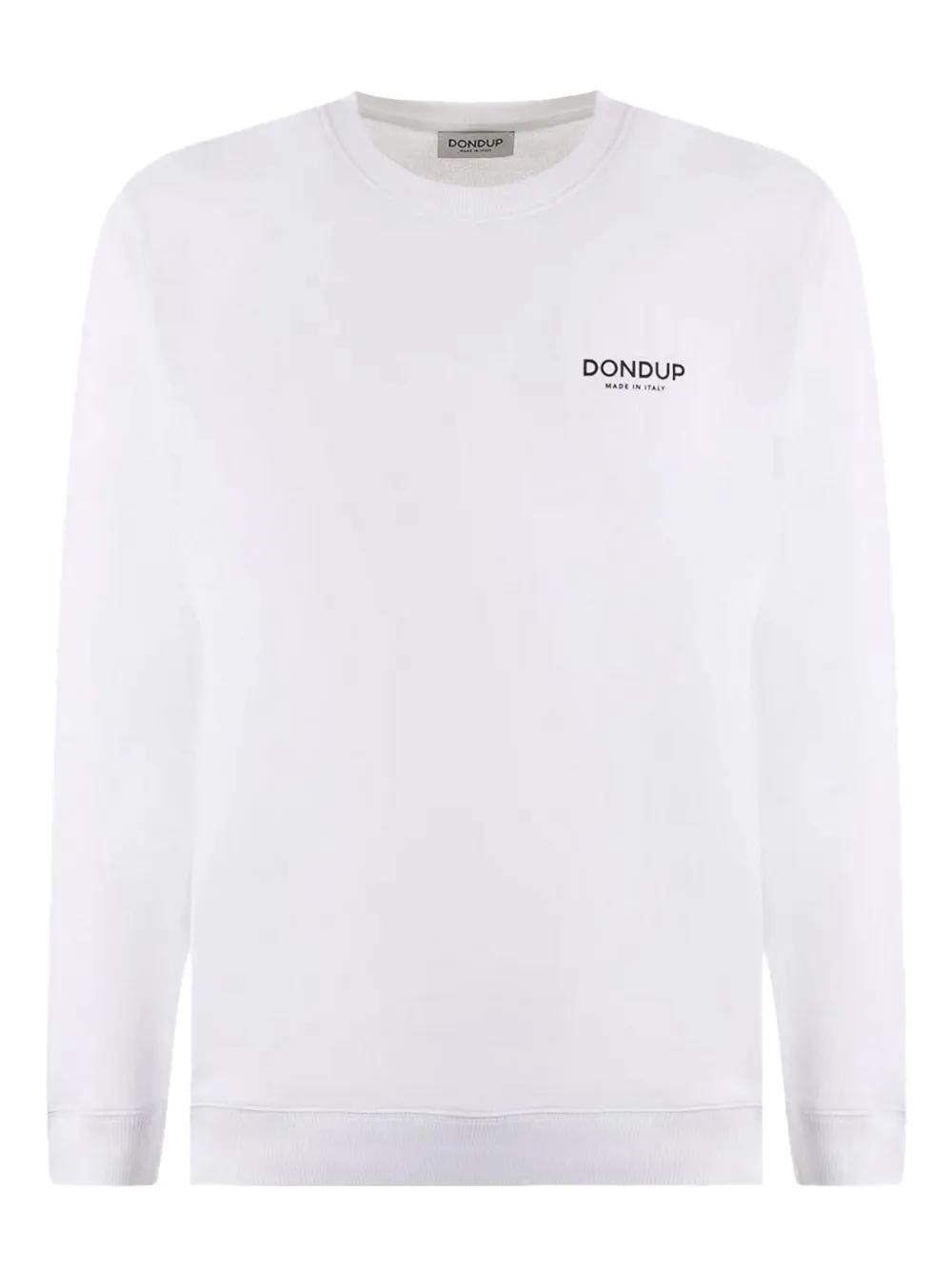 Толстовка с круглым вырезом и вышитым логотипом DONDUP, белый
Толстовка с круглым вырезом и вышитым логотипом DONDUP, белый