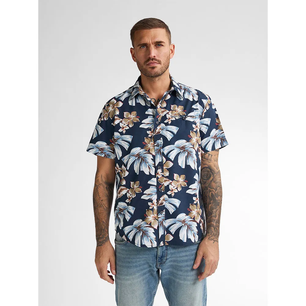 Рубашка с коротким рукавом Petrol Industries M-1050-SIS418, синий
Рубашка с коротким рукавом Petrol Industries M-1050-SIS418, синий