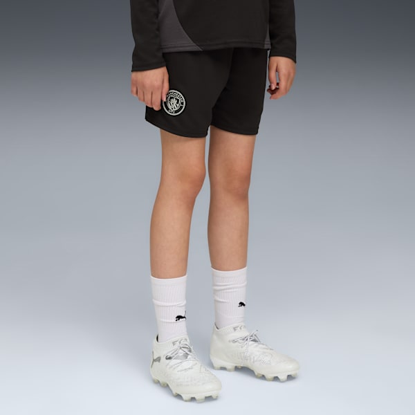 Футбольные шорты для больших детей Manchester City Puma, черный
Футбольные шорты для больших детей Manchester City Puma, черный