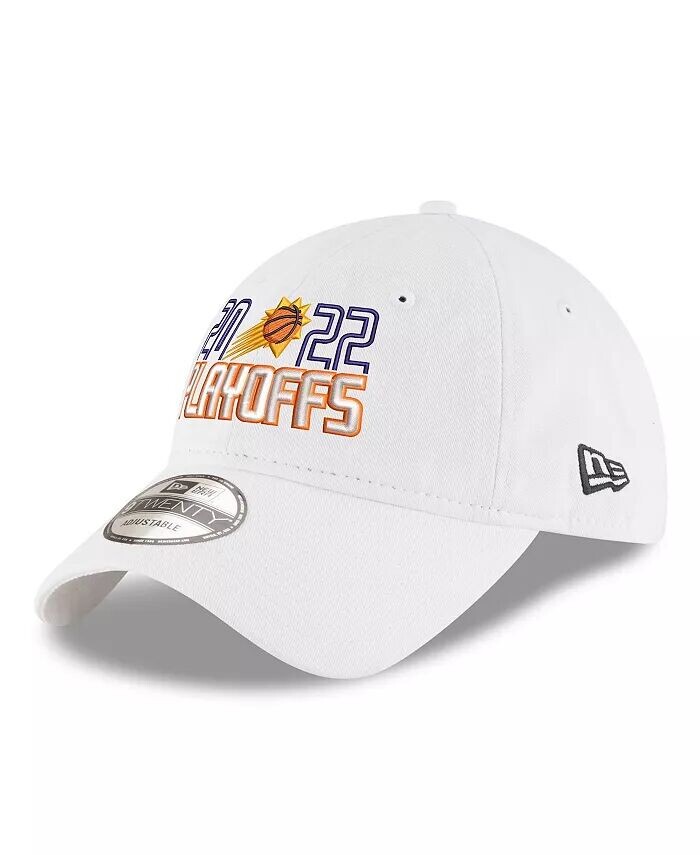 Мужская белая регулируемая кепка Phoenix Suns 2022 NBA Playoffs Bubble Letter 9TWENTY New Era
Мужская белая регулируемая кепка Phoenix Suns 2022 NBA Playoffs Bubble Letter 9TWENTY New Era
