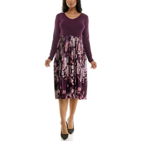 Женское вязаное миди-платье с люрексом Nina Leonard, мультиколор
Женское вязаное миди-платье с люрексом Nina Leonard, мультиколор