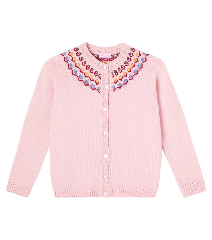 Кардиган из шерсти Nelia Fair Isle La Coqueta, Dusty Pink
Кардиган из шерсти Nelia Fair Isle La Coqueta, Dusty Pink