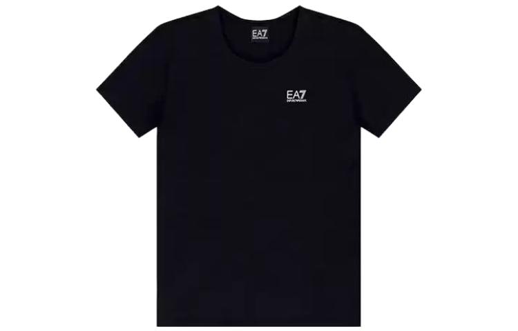EMPORIO ARMANI Футболка с коротким рукавом и принтом логотипа EA7, женская, черная
EMPORIO ARMANI Футболка с коротким рукавом и принтом логотипа EA7, женская, черная