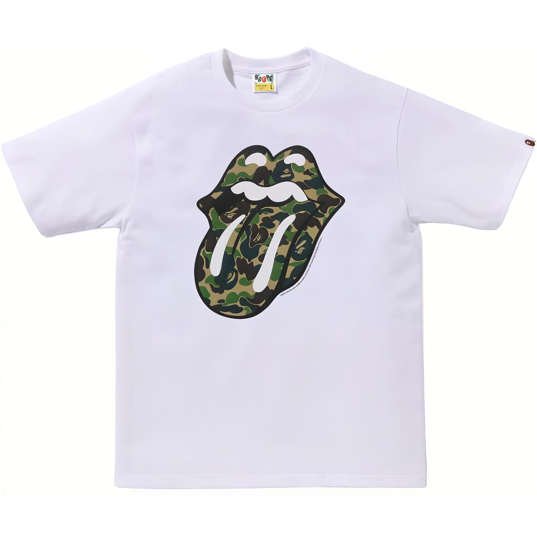 Футболка Bape X Rolling Stones A BATHING APE, белый
Футболка Bape X Rolling Stones A BATHING APE, белый