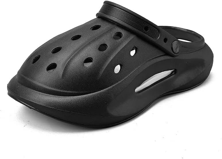 Сабо-садовая обувь для мужчин и женщин, легкая, дышащая, повседневная обувь на липучке с регулируемым ремешком, сандалии, пляжная обувь, нескользящая, комфортные тапочки Lewhosy, черный
Сабо-садовая обувь для мужчин и женщин, легкая, дышащая, повседневная обувь на липучке с регулируемым ремешком, сандалии, пляжная обувь, нескользящая, комфортные тапочки Lewhosy, черный
