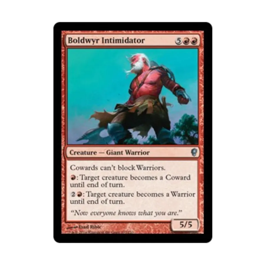 CCG Болдвирский запугиватель (U), MTG - Conspiracy
CCG Болдвирский запугиватель (U), MTG - Conspiracy