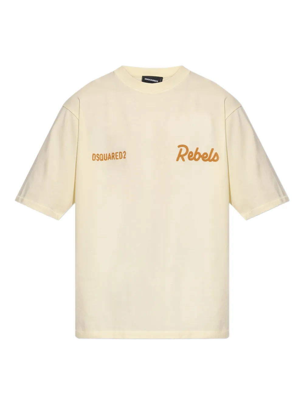 Футболка с вышивкой Dsquared2, бежевый
Футболка с вышивкой Dsquared2, бежевый