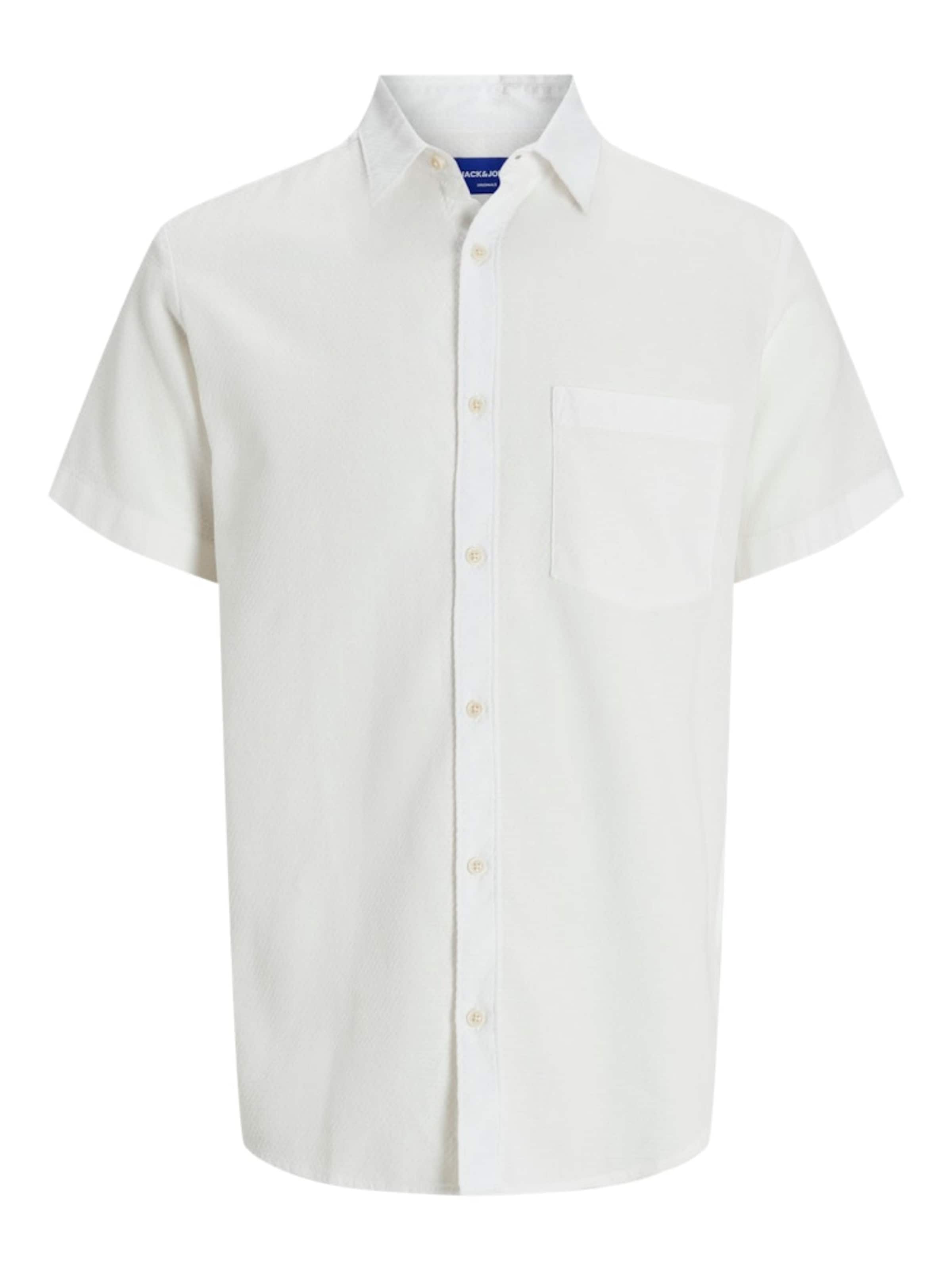JACK & JONES Рубашка 'JORVARENNA DOBBY' приталенного кроя в цвете Off White
JACK & JONES Рубашка 'JORVARENNA DOBBY' приталенного кроя в цвете Off White