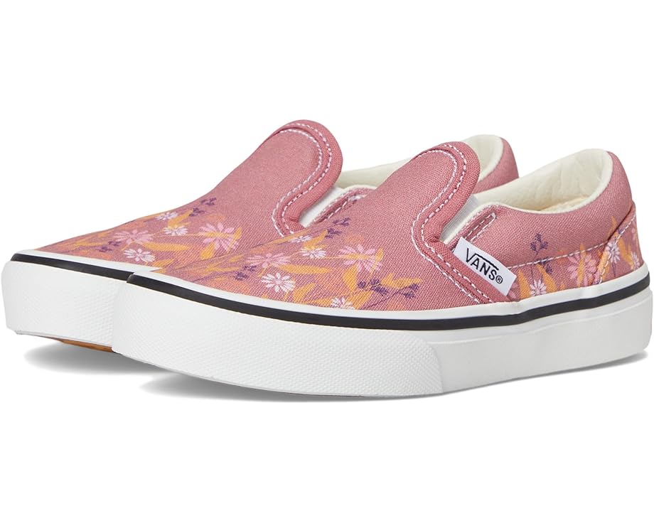Детские слипоны Vans Classic Slip-On (Little Kid) Vans Kids, Pressed Floral Mauvewood
Детские слипоны Vans Classic Slip-On (Little Kid) Vans Kids, Pressed Floral Mauvewood
