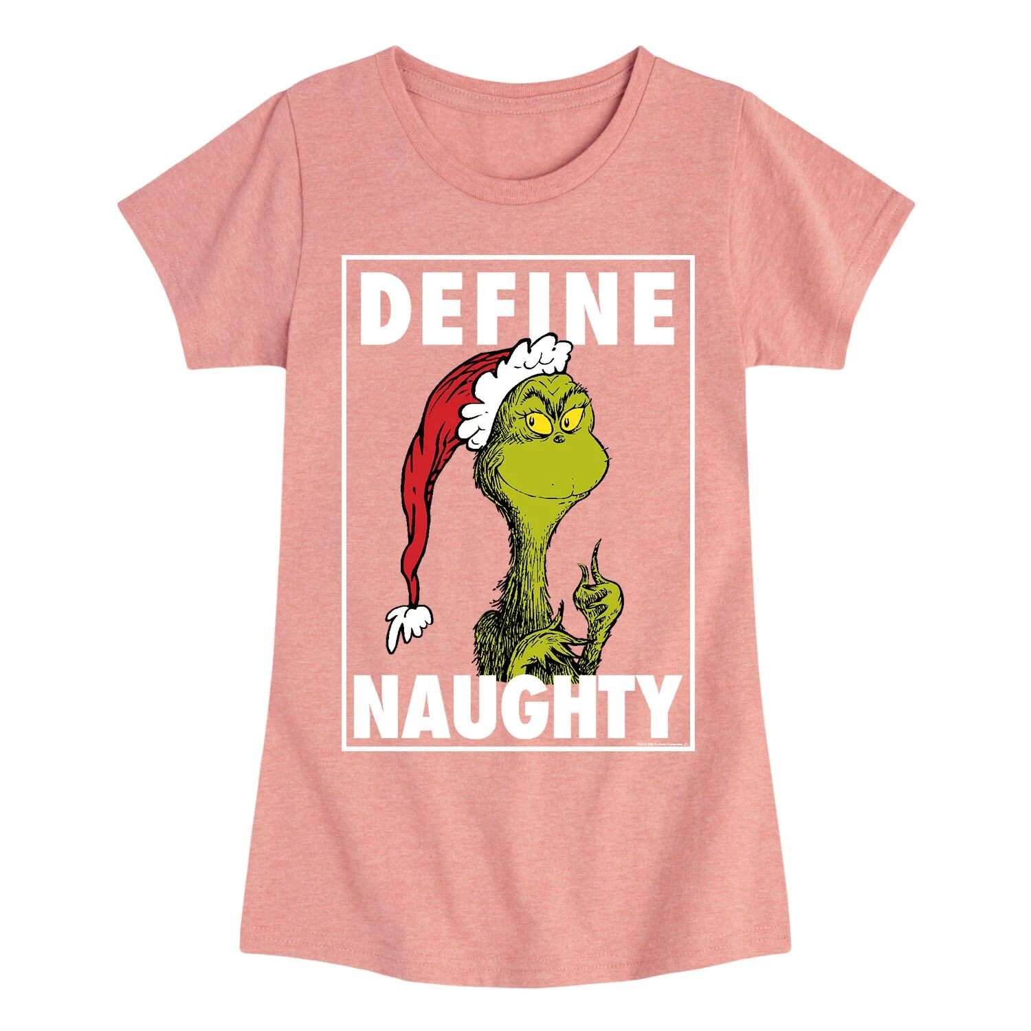 Футболка Grinch Define Naughty с рисунком для девочек 7–16 лет Licensed Character
Футболка Grinch Define Naughty с рисунком для девочек 7–16 лет Licensed Character
