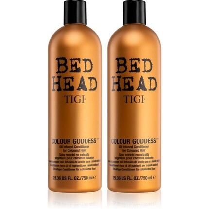 Шампунь и кондиционер TIGI Bed Head Color Goddess для окрашенных волос
Шампунь и кондиционер TIGI Bed Head Color Goddess для окрашенных волос