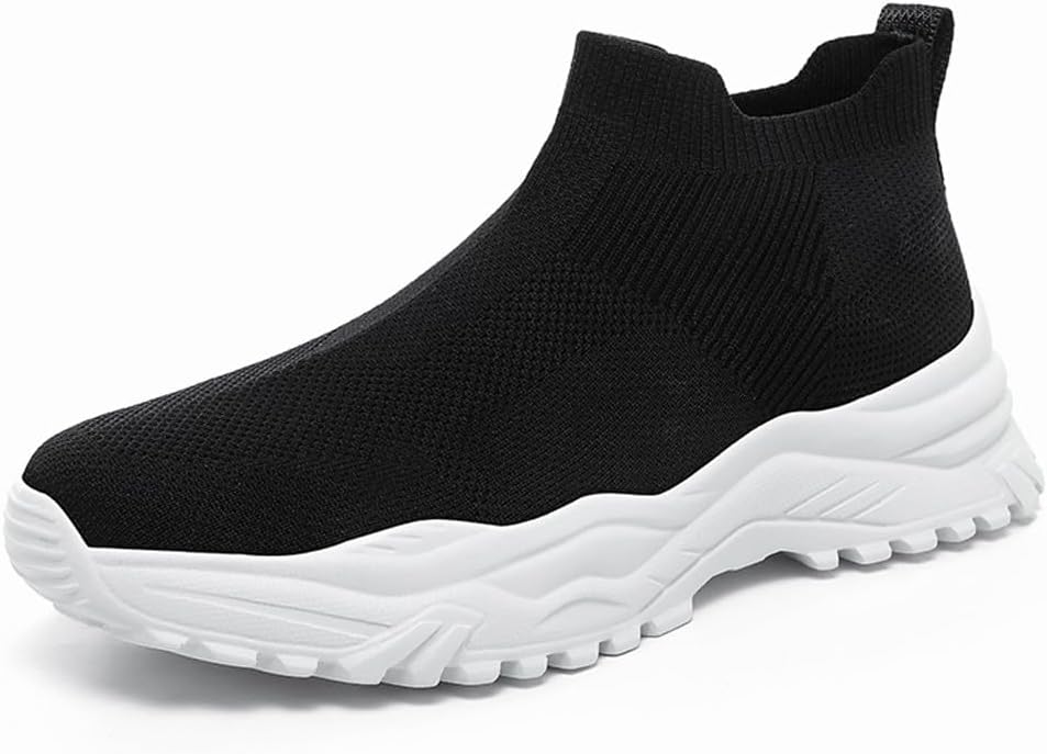 Мужские легкие кроссовки VAXAV с высокой посадкой, сетчатые, без шнурков, модные лоферы для прогулок (размеры 6.5-12.5), белый/черный
Мужские легкие кроссовки VAXAV с высокой посадкой, сетчатые, без шнурков, модные лоферы для прогулок (размеры 6.5-12.5), белый/черный