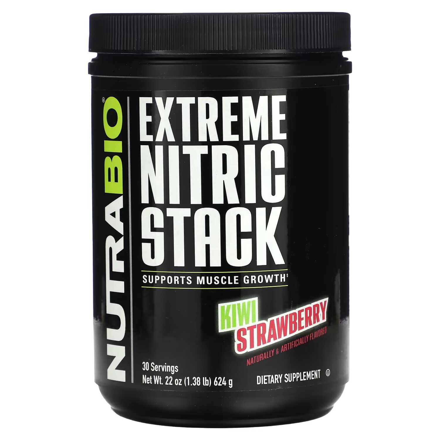 Добавка Nutrabio Labs Extreme Nitric Stack, киви-клубника
Добавка Nutrabio Labs Extreme Nitric Stack, киви-клубника