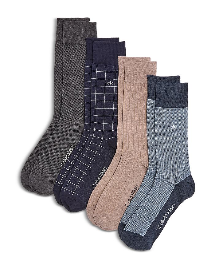 Носки Crew, комплект из 4 пар Calvin Klein, мультиколор
Носки Crew, комплект из 4 пар Calvin Klein, мультиколор