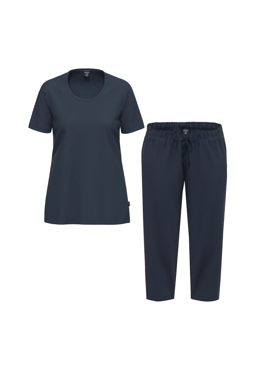 Пижама из органического хлопка с короткими рукавами AMMANN, цвет Nightblue
Пижама из органического хлопка с короткими рукавами AMMANN, цвет Nightblue