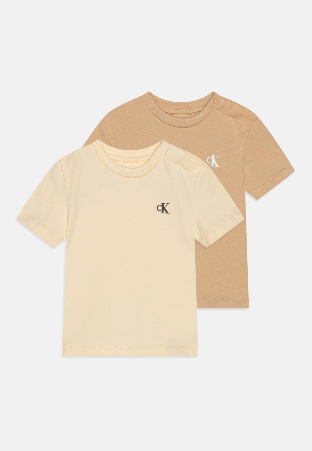 Футболка базовая EXCLUSIVE BABY CHEST MONOGRAM UNISEX 2 PACK Calvin Klein Jeans, цвет vanilla/warm sand
Футболка базовая EXCLUSIVE BABY CHEST MONOGRAM UNISEX 2 PACK Calvin Klein Jeans, цвет vanilla/warm sand