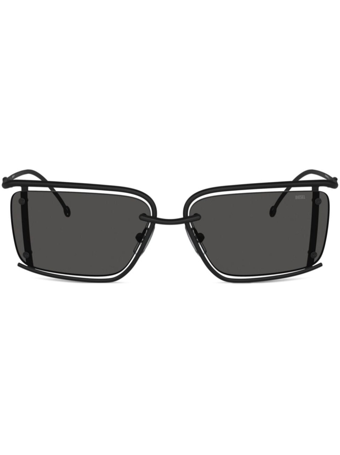 Diesel солнцезащитные очки в прямоугольной оправе, черный
Diesel солнцезащитные очки в прямоугольной оправе, черный