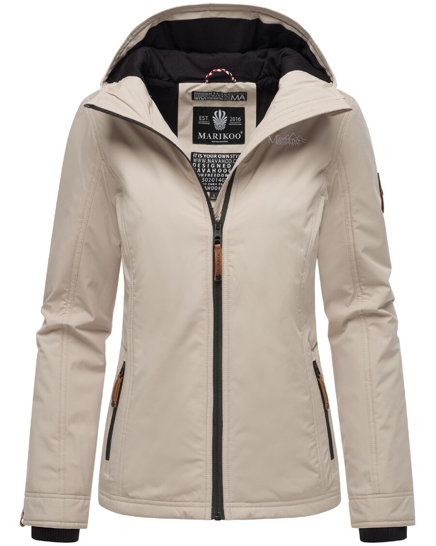 Межсезонная куртка MARIKOO Brombeere, бежевый
Межсезонная куртка MARIKOO Brombeere, бежевый