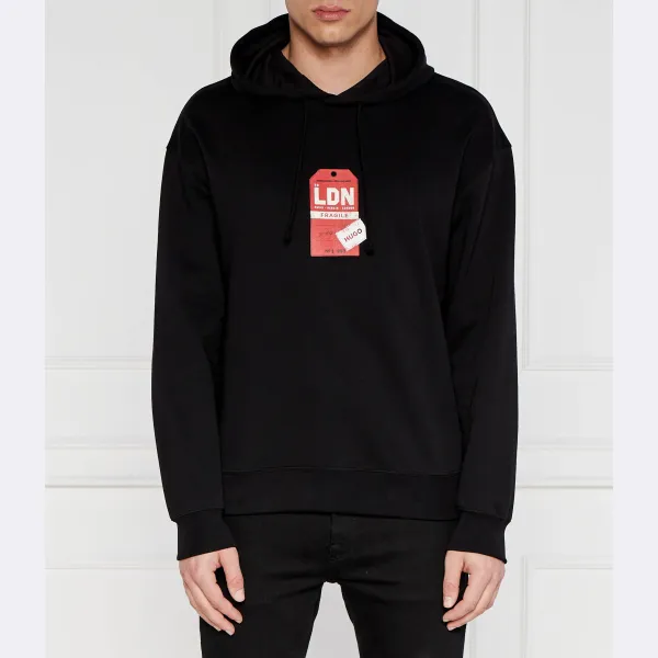 Толстовка dagunoso стандартного кроя Hugo, черный
Толстовка dagunoso стандартного кроя Hugo, черный