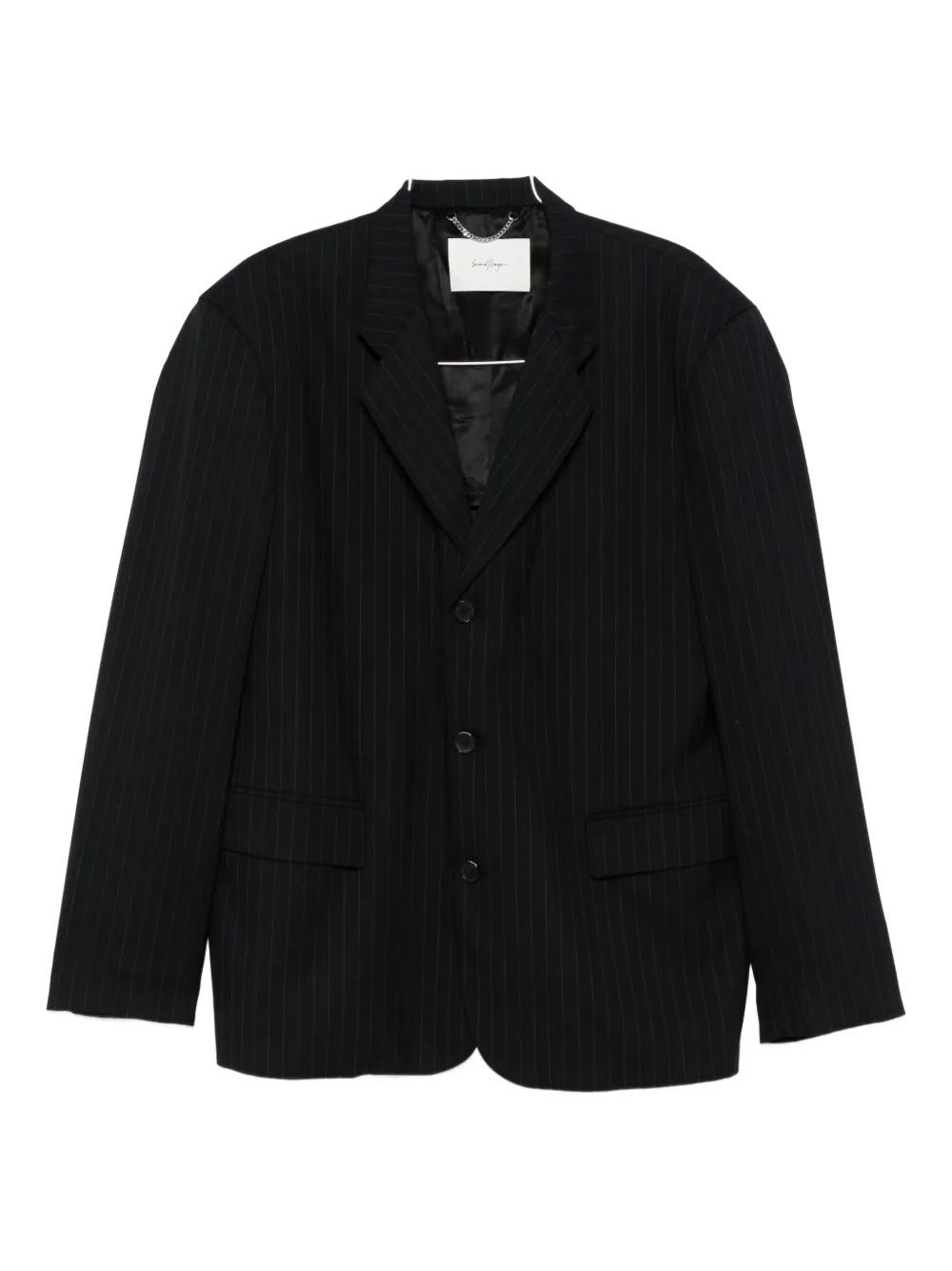 Пиджак в тонкую полоску с тремя пуговицами Second/Layer, серый
Пиджак в тонкую полоску с тремя пуговицами Second/Layer, серый