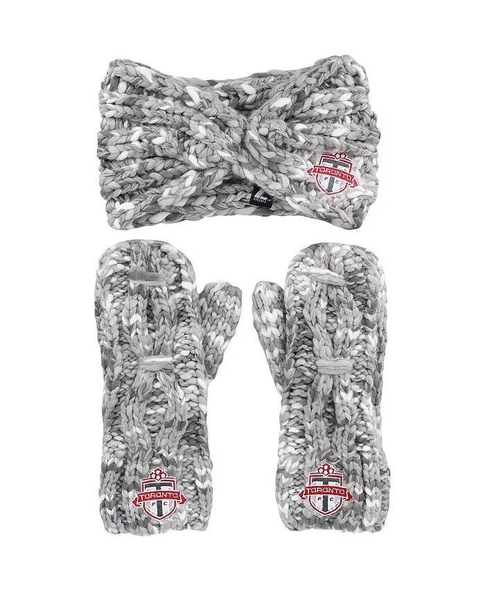 Женский серый комплект с повязкой на голову и варежками Toronto FC Marled Zoozatz, серый
Женский серый комплект с повязкой на голову и варежками Toronto FC Marled Zoozatz, серый
