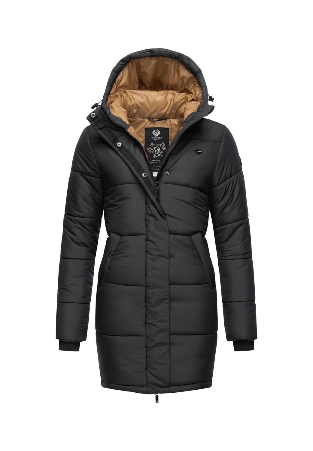 Стеганое пальто Relive Long Remake Ragweartm, черный
Стеганое пальто Relive Long Remake Ragweartm, черный