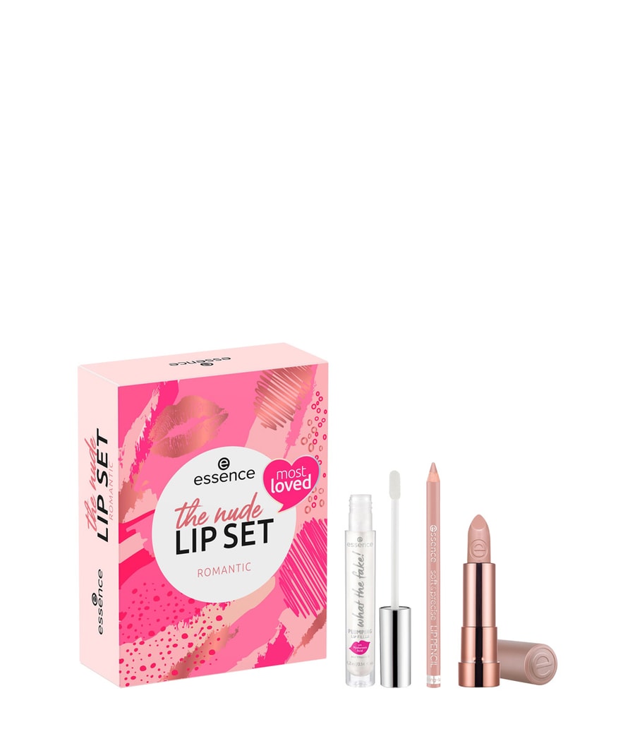Набор для макияжа губ essence the nude lip set, Romantic, 1 шт.
Набор для макияжа губ essence the nude lip set, Romantic, 1 шт.