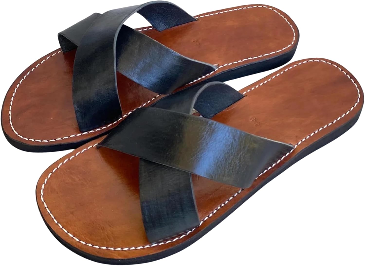 Марокканские кожаные сандалии-шлепанцы ручной работы, 100 натуральная кожа, Коричневый, черный и темно-коричневый, Комфорт на каждый день и вневременной стиль Handmade
Марокканские кожаные сандалии-шлепанцы ручной работы, 100 натуральная кожа, Коричневый, черный и темно-коричневый, Комфорт на каждый день и вневременной стиль Handmade