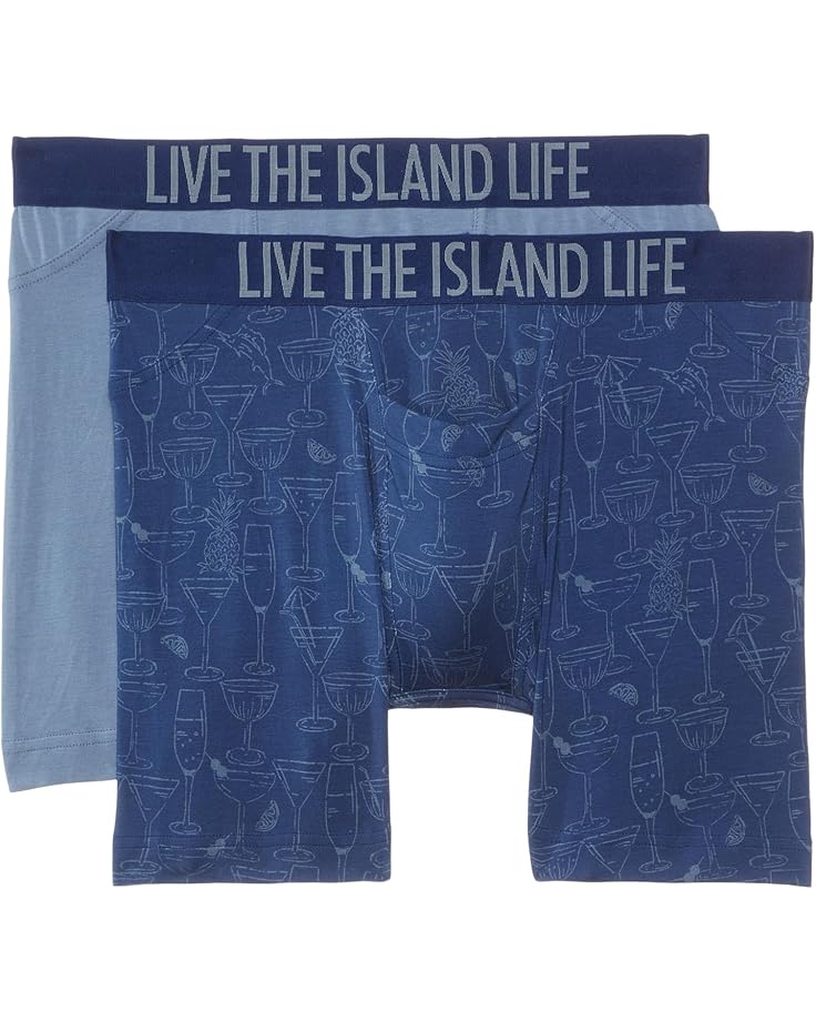 Мужские боксеры Tommy Bahama 2-pack, Navy Graphite
Мужские боксеры Tommy Bahama 2-pack, Navy Graphite