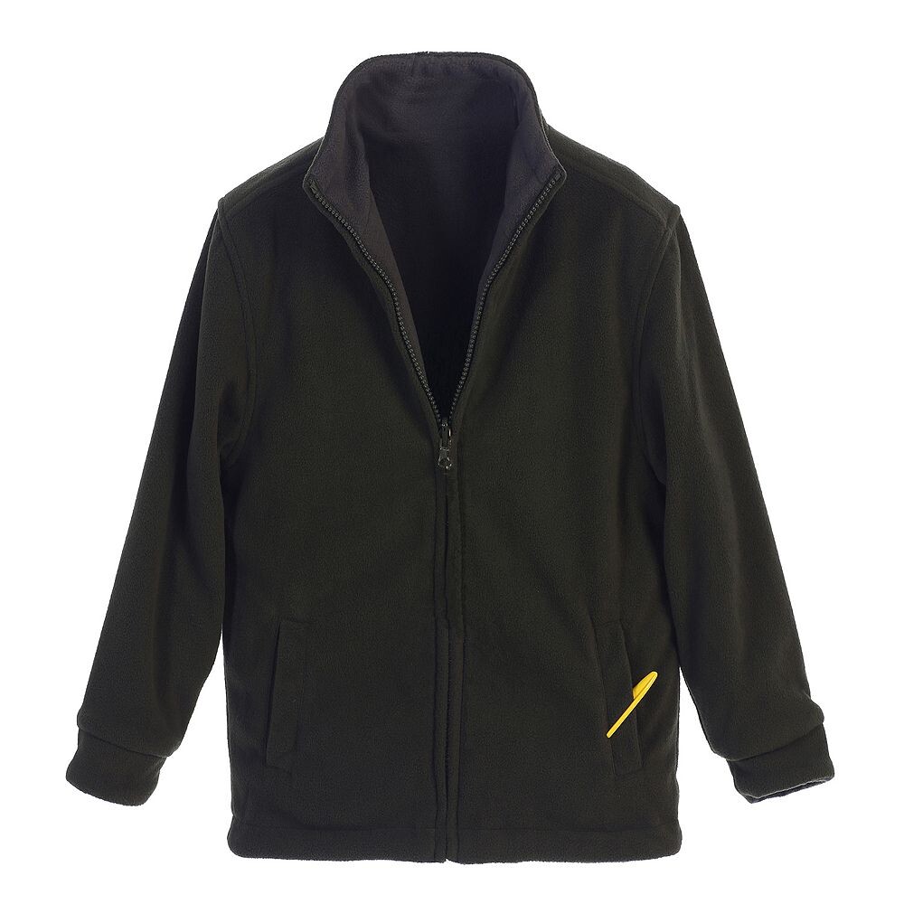 Детская двусторонняя тяжелая флисовая куртка Gioberti на молнии, цвет Olive Charcoal
Детская двусторонняя тяжелая флисовая куртка Gioberti на молнии, цвет Olive Charcoal