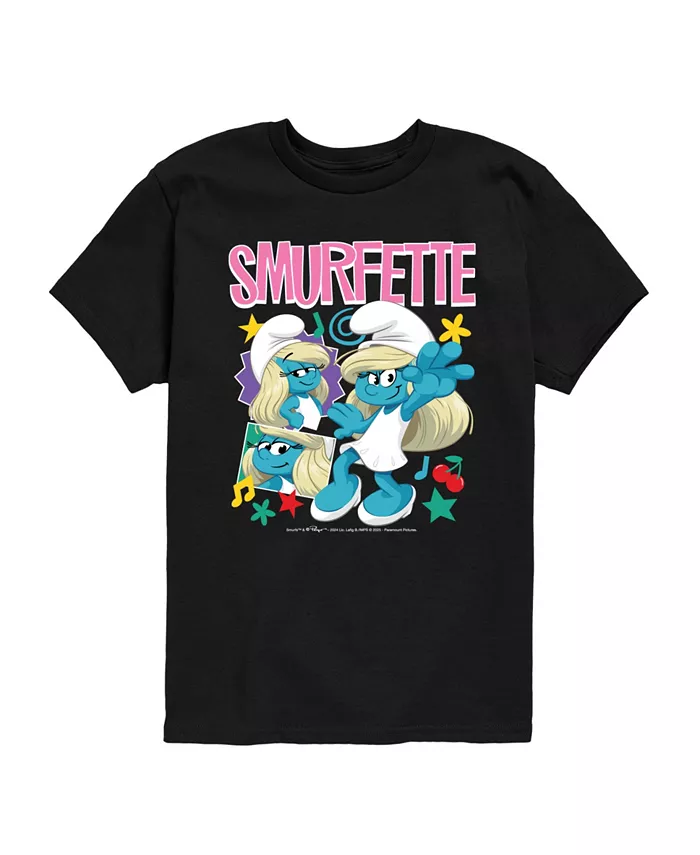 Футболка с графическим принтом Big Boys Bold Poses Smurfs, черный
Футболка с графическим принтом Big Boys Bold Poses Smurfs, черный