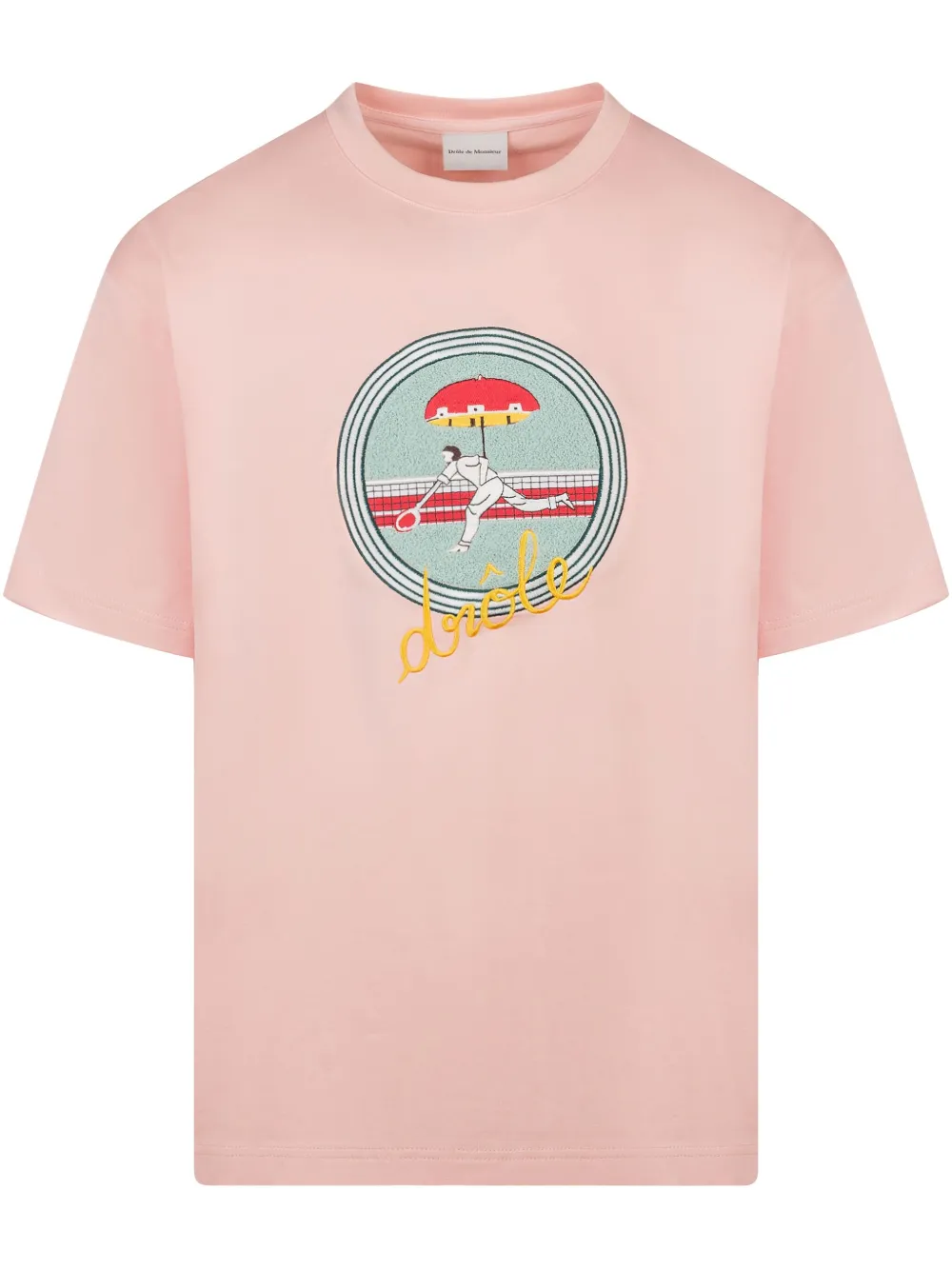 Футболка с графичным принтом Drôle De Monsieur, розовый
Футболка с графичным принтом Drôle De Monsieur, розовый