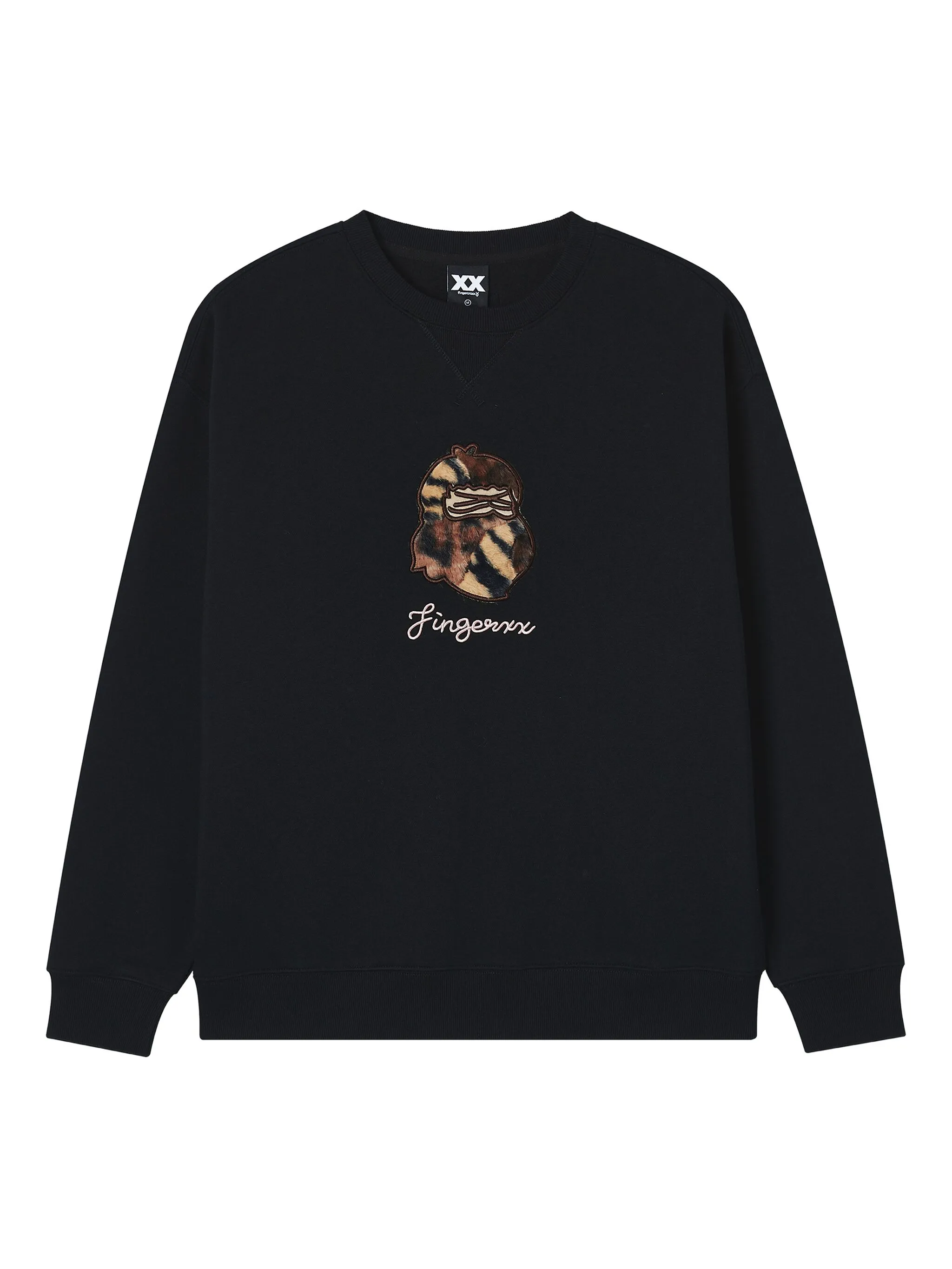 Толстовка с вышивкой Tiger Fingercroxx, черный
Толстовка с вышивкой Tiger Fingercroxx, черный