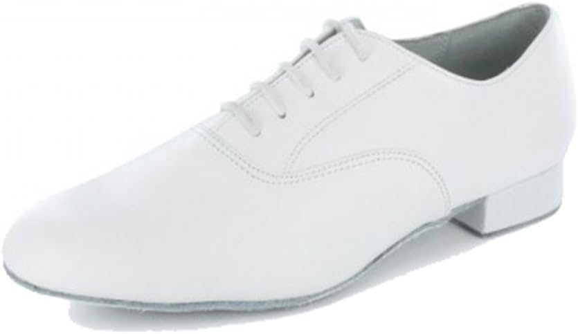 Мужские стандартные классические танцевальные туфли с закрытым носком на шнуровке для социальной, сальсы, танго, джаза, румбы, бальных, латинских и современного танца Mgm-Joymod, белый
Мужские стандартные классические танцевальные туфли с закрытым носком на шнуровке для социальной, сальсы, танго, джаза, румбы, бальных, латинских и современного танца Mgm-Joymod, белый