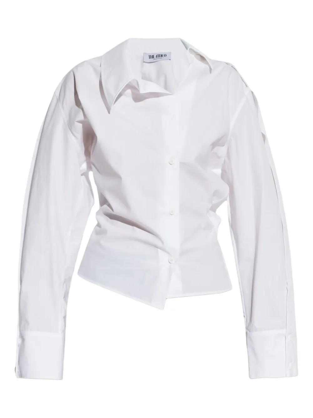 Топ с длинными рукавами The Attico, белый
Топ с длинными рукавами The Attico, белый