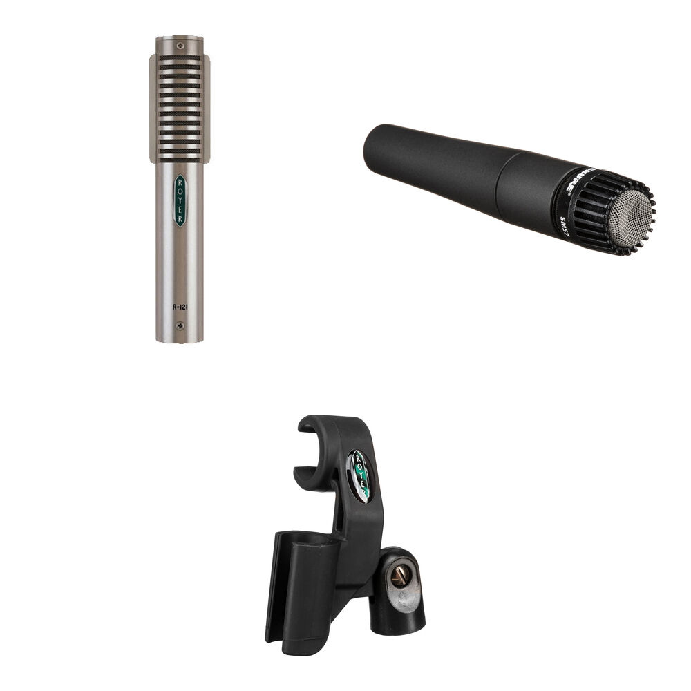 Ленточный микрофон Royer Labs R-121 and Shure SM57 Guitar Recording Kit
Ленточный микрофон Royer Labs R-121 and Shure SM57 Guitar Recording Kit