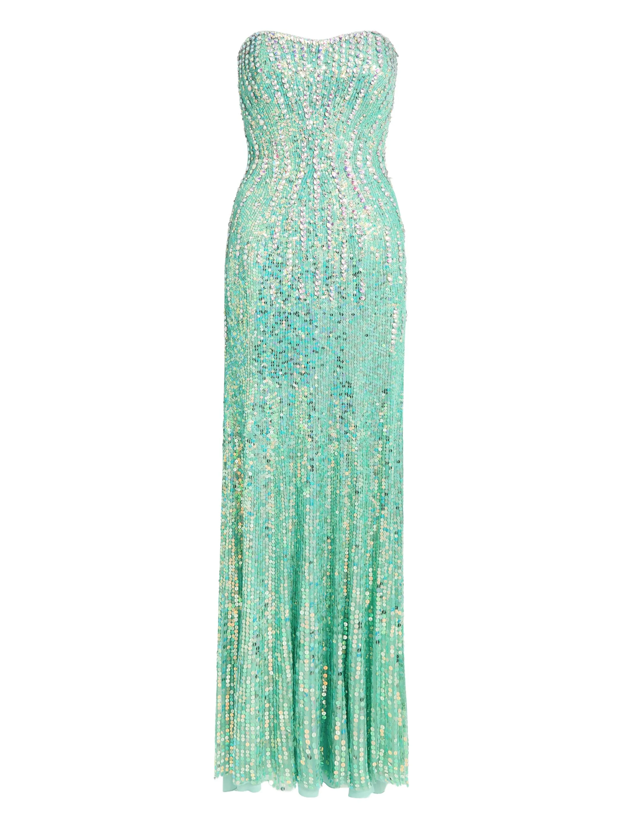 Платье макси Saria Jenny Packham, зеленый
Платье макси Saria Jenny Packham, зеленый