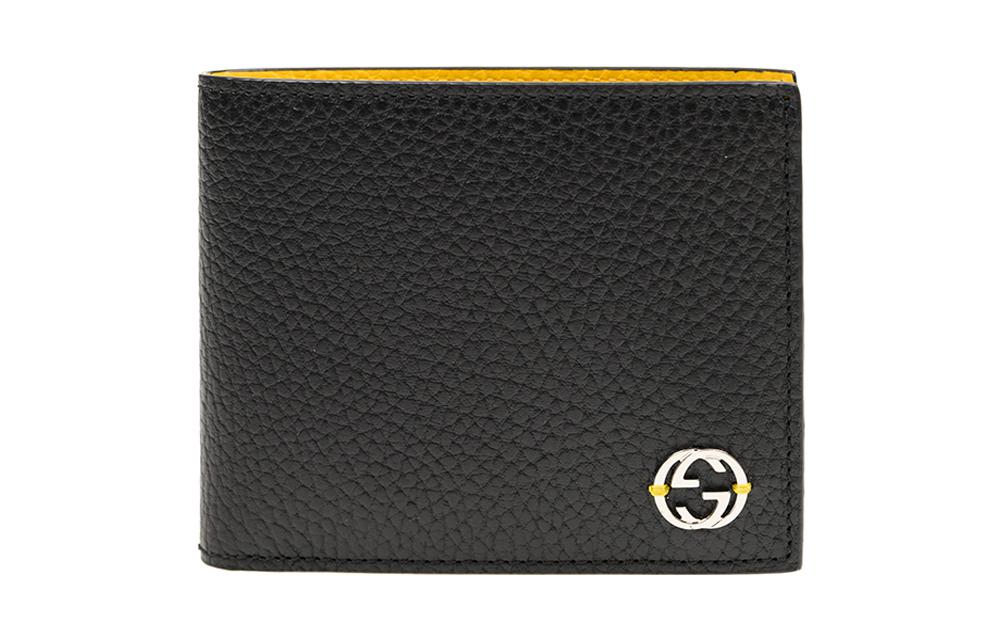 Кошелёк мужской из личиевого зерна воловьей кожи чёрно-жёлтый GUCCI
Кошелёк мужской из личиевого зерна воловьей кожи чёрно-жёлтый GUCCI