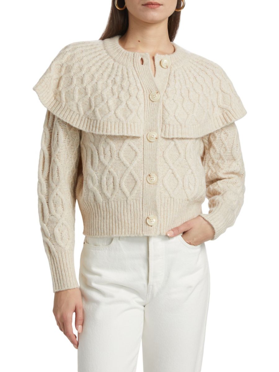 Кардиган с накидкой Домино dh New York, цвет Oat
Кардиган с накидкой Домино dh New York, цвет Oat