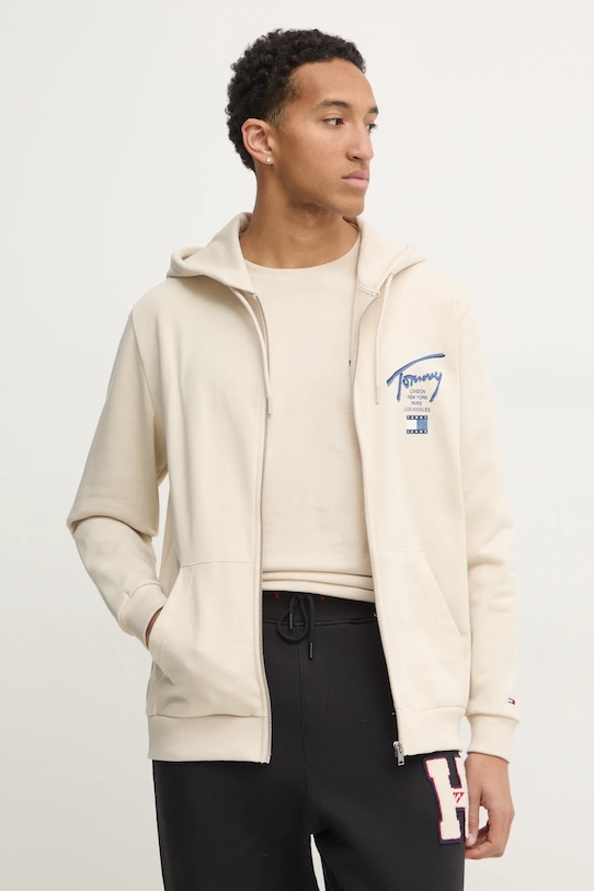 Хлопковая толстовка Tommy Jeans, бежевый
Хлопковая толстовка Tommy Jeans, бежевый
