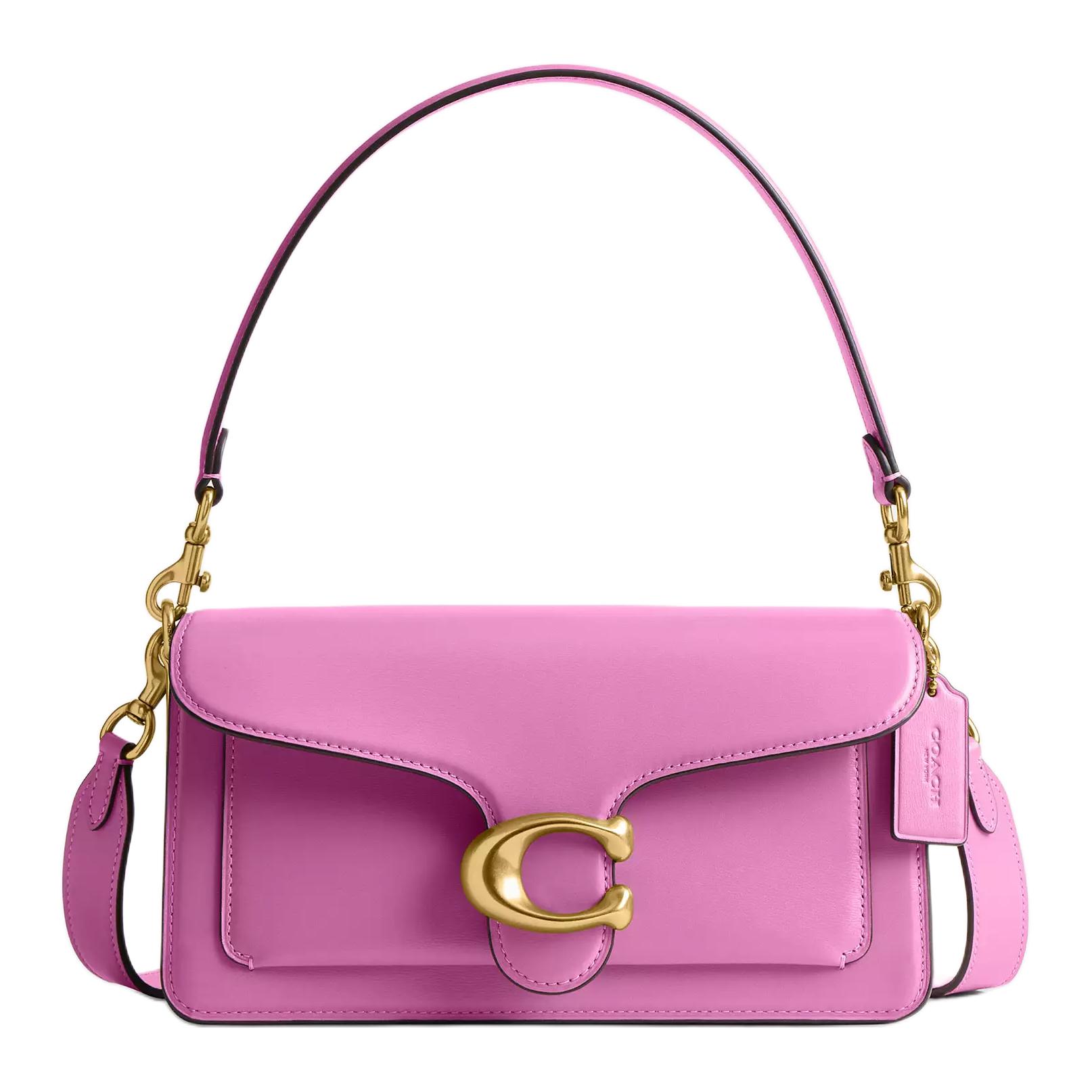 COACH Кожаная женская сумка через плечо большая фуксия
COACH Кожаная женская сумка через плечо большая фуксия