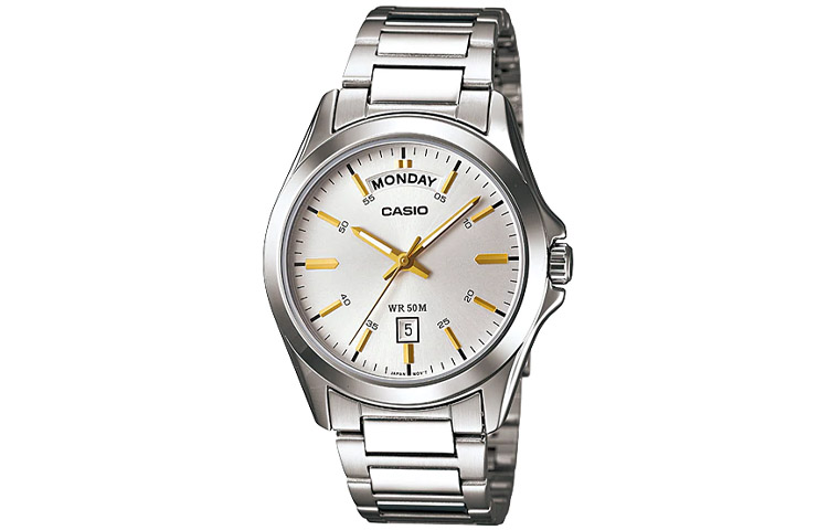 Мужские часы Standard Series белые MTP-1370D-7A2 CASIO
Мужские часы Standard Series белые MTP-1370D-7A2 CASIO