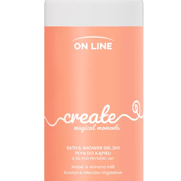 Гель для душа и жидкость для ванны, 900 мл On Line Create magical moments
Гель для душа и жидкость для ванны, 900 мл On Line Create magical moments