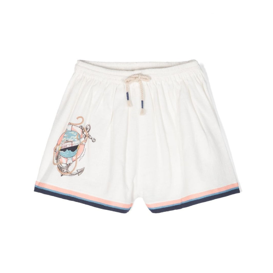 Zimmermann Alight Полоски по краю Хлопковые Шорты, белый
Zimmermann Alight Полоски по краю Хлопковые Шорты, белый