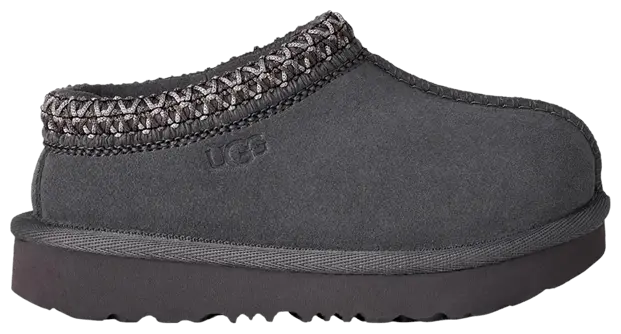 Детские тапочки UGG Tasman 2 цвета «Обсидиан», серый
Детские тапочки UGG Tasman 2 цвета «Обсидиан», серый