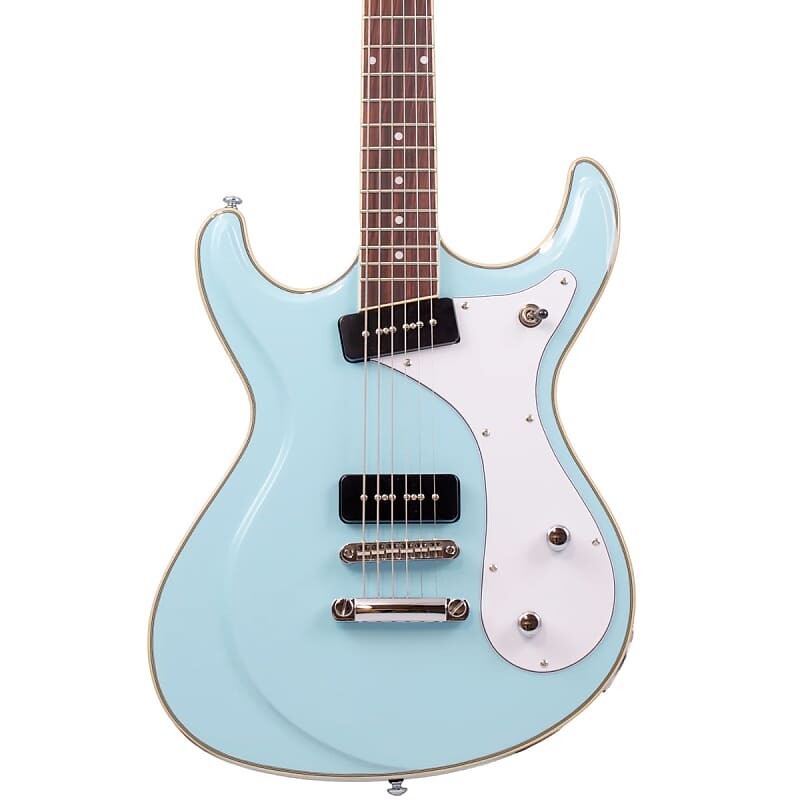 Электрогитара Sidejack Baritone 20th LTD - Sonic Blue 
Электрогитара Sidejack Baritone 20th LTD - Sonic Blue