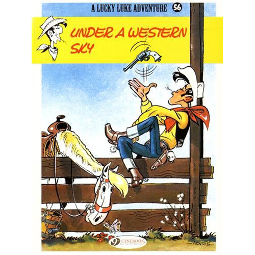 Книга Lucky Luke Vol. 56: Under A Western Sky (Paperback)
Книга Lucky Luke Vol. 56: Under A Western Sky (Paperback)