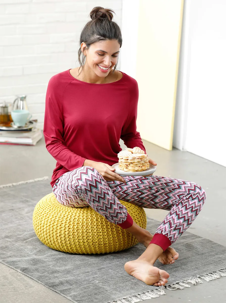 Wäschepur Пижама, цвет Kirsche-Gemustert
Wäschepur Пижама, цвет Kirsche-Gemustert